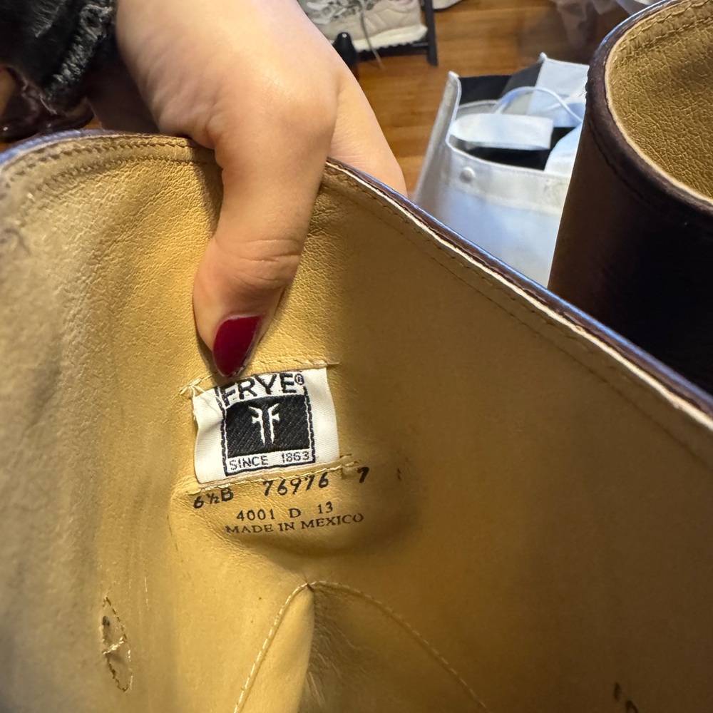Frye Leather Riding Boots - Picture 6 of 6